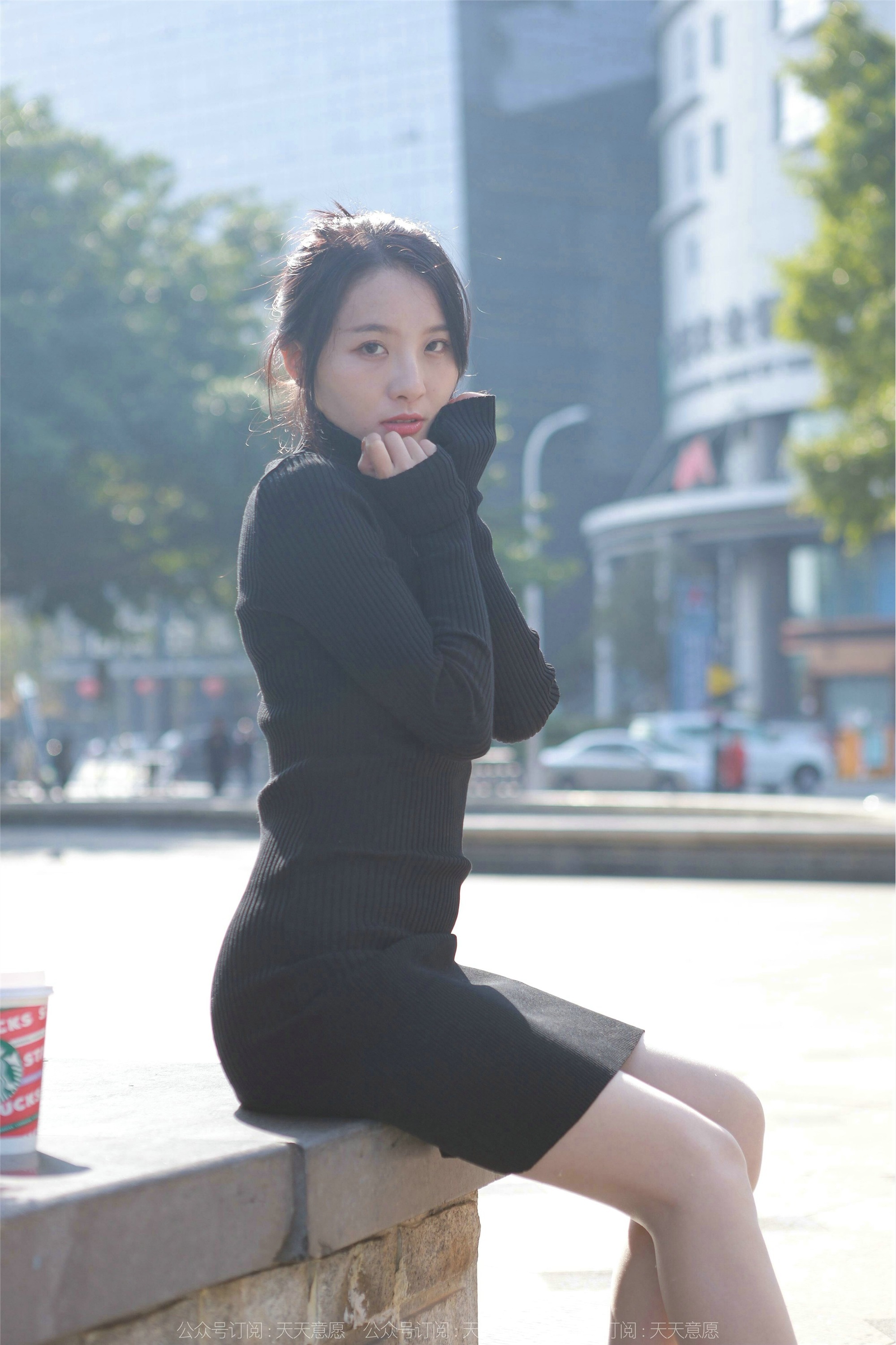 IESS异思趣向 2022.03.21 丝享家1035：婉萍《黑色包臀裙》